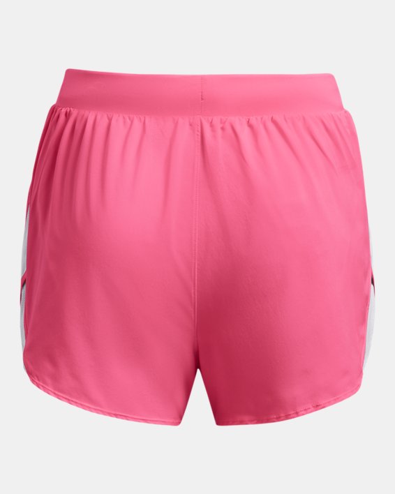 Women's UA Fly-By 2.0 Shorts, Pink, pdpMainDesktop image number 7